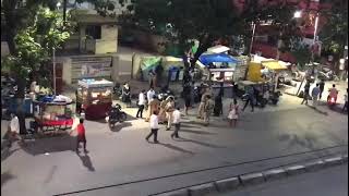 Police drive  in Moti nagar - Hyderabad on 30-Apr-2021