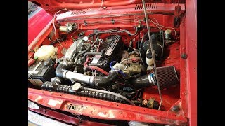 How I turbocharged my Nissan 720!