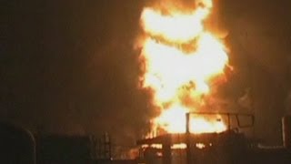 Huge fireball rocks Chinese chemical plant