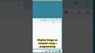 Display image on every notepad using C programming #win32 #clanguage