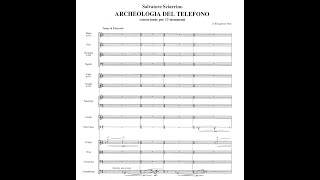 S. Sciarrino - Archeologia del telefono [SCORE VIDEO]