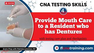 How to Provide Denture Care | CNA Skills for Prometric Exam 2025