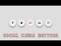 CSS HOVER EFFECTS | Social media icons hover effect | cool css effects
