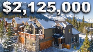 Inside this QUINTESSENTIAL $2.1 million dollar mountain home | Canmore | Canada