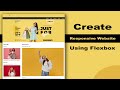 Create a Responsive Website Using Flexbox | Flexbox Website