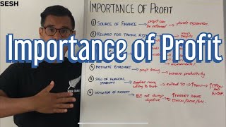 Importance of Profit - A Level Business