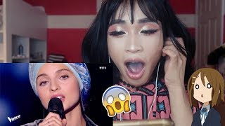 Reacting To French Muslim Mennel Chante Sing Hallelujah The Voice 2018