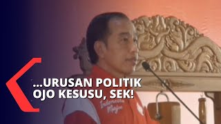 ULASAN ISTANA - 'Ojo Kesusu' jadi Sinyal Arah Dukungan Capres dari Jokowi?