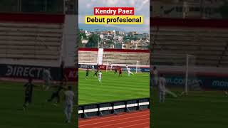 🇪🇨 Kendry Paez DEBUT PROFESIONAL GOL Independiente Del Valle nueva promesa Ecuador 15 años #shorts