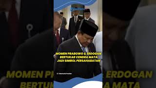 Momen Prabowo dan Erdogan Bertukar Cendera Mata: Keris Emas dan Senapan Jadi Simbol Persahabatan