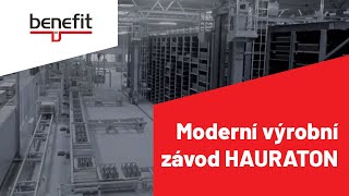 Moderní výrobní závod HAURATON uvnitř | Benefit stavební prvky s.r.o.