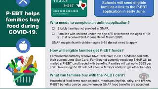 P-EBT Information: English