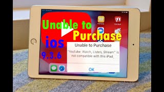 Unable to Purchase “YouTube” is not compatible with this iPad iPhone, iPod FIX