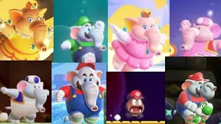Elephant Mario Characters Are Cursed