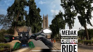 Morning Ride to Medak Church || Dominar 2022 Highway Ride✌️✌️#dominar400