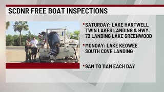 SCDNR offering free boat inspections Memorial Day weekend