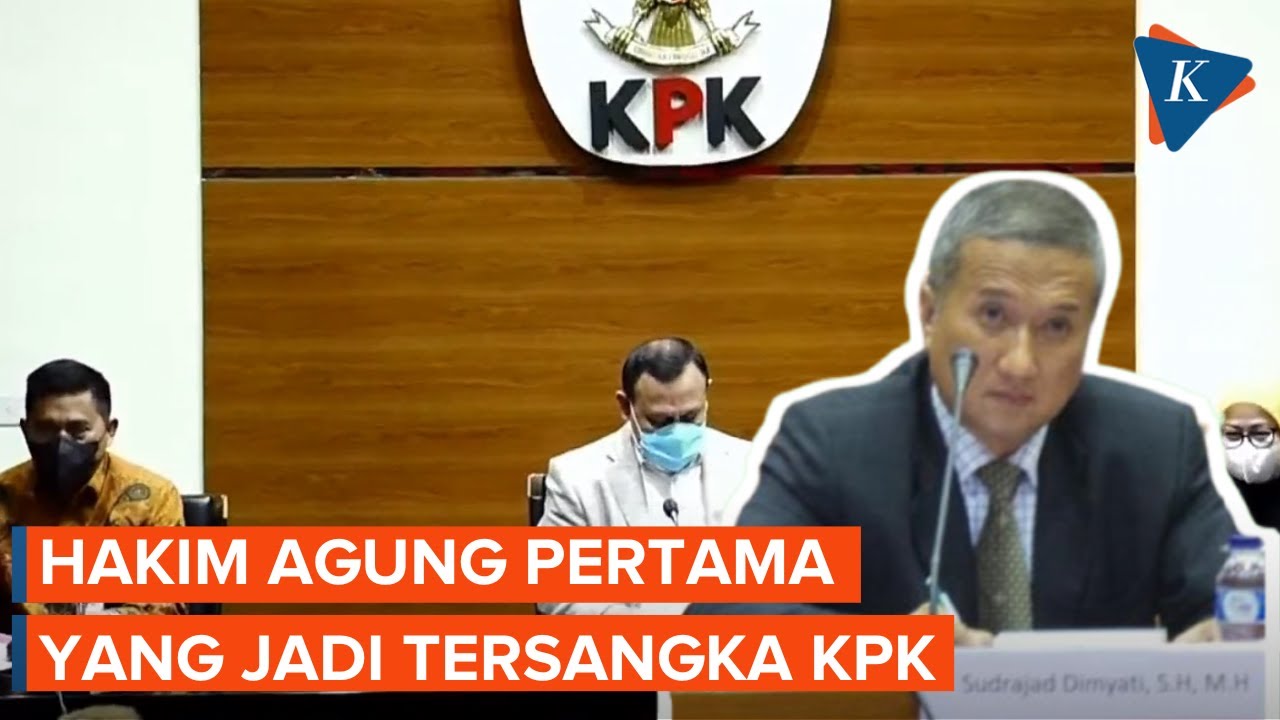 Sudrajad Dimyati, Hakim Agung Pertama Yang Jadi Tersangka KPK - YouTube