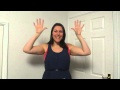 Round and Round the Garden - BSL (British Sign Language) and singing