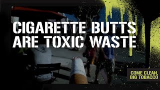Is Tobacco Bad for the Environment? | Cigarette Butts Are Toxic Waste