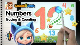 Count & Learn to Writing Numbers with Dave & Ava on iPad