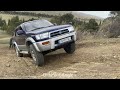 toyota 4runner hilux surf ის ტესტი თუ რა უპირატესობა აქვს კარგ სვლებს დიაგონალებიან აღმართებზე