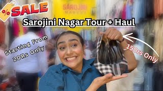 Sarojini Nagar Tour + Haul    Itna Sasta , Starting From 20rs