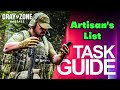 Artisan's List Task Guide - Gray Zone Warfare