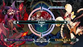 WNF Winter 2017 1.1 Blazblue Tournament