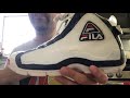 live the original 1996 fila grant hill gh 96 not the retro. review and on foot look