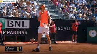Djokovic vs Zverev Rome 2017 Final Highlights HD