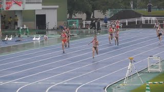 【長崎日本大学】20230708長崎県高校陸上選手権 女子4×100mR決勝