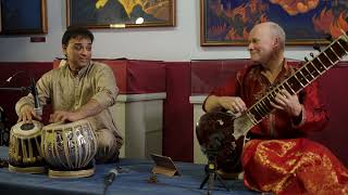 Bandish in Raga Purya Dhanashri. Alexander Konanchuk (sitar), Zakir Akhtar Hussain (tabla).  Oct 26