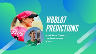 WBBL07 Predictions