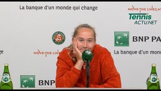Tennis - Roland-Garros 2024 - Mirra Andreeva : "Gracheva is my friend so it's challenging for me"