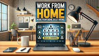 Work From Home 🔥 ll Freshers/Experience both can apply #workfromhome #wfhjobs #jobsearch