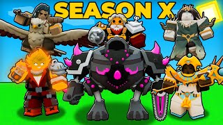 I Won With Every SEASON X KIT in Roblox Bedwars..