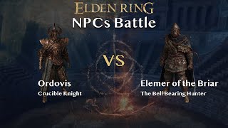 【Battle】Ordovis vs Elemer of the Briar【NPCs】