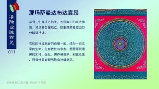 《净除业障百咒》011 一切咒语之怙主 【那玛萨曼达布达囊昂】 麦彭仁波切著 索达吉堪布译