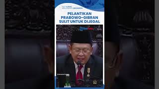 Tim Hukum PDIP Minta Prabowo-Gibran Tak Dilantik, Ketua MPR: Pelantikan Sangat Sulit untuk Dijegal