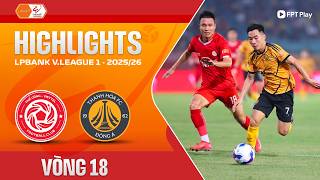 HIGHLIGHTS: THỂ CÔNG - VIETTEL - ĐÔNG Á THANH HÓA | ĐÔI CÔNG RỰC LỬA, PHÚT CUỐI CĂNG THẲNG
