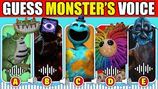 IMPOSSIBLE 🔊 Guess the Monster's Voice! | Poppy Playtime Chapter 4 | Yarnaby, Doey The Doughman