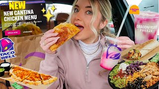 Eating The ENTIRE TACO BELL Cantina Chicken Menu!