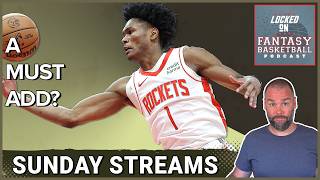 NBA Fantasy Basketball: Stream To Win This Sunday #NBA #fantasybasketball