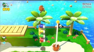 Super Mario 3D World World5-1 Walkthrough サンサンビーチ