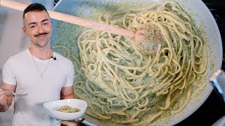 Matteo Lane Makes Pasta Pesto
