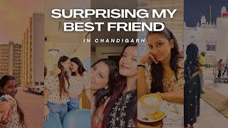 Surprising my best friend in Chandigarh🥹🧿