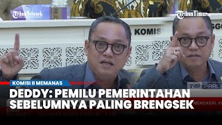 Komisi II Memanas, Deddy Yevri Hanteru Sitorus Bar-bar Singgung Pemerintahan Jokowi