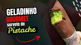 ♥️ Geladinho Gourmet Sorvete de pistache APOSTILA