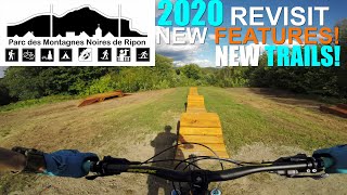 MONTAGNES NOIRES//RIPON QC//2020 - NEW features! NEW trails!