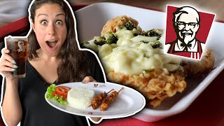 Fanciest KFC in Vietnam 🍗🇻🇳 We TRY the  ENTIRE Menu